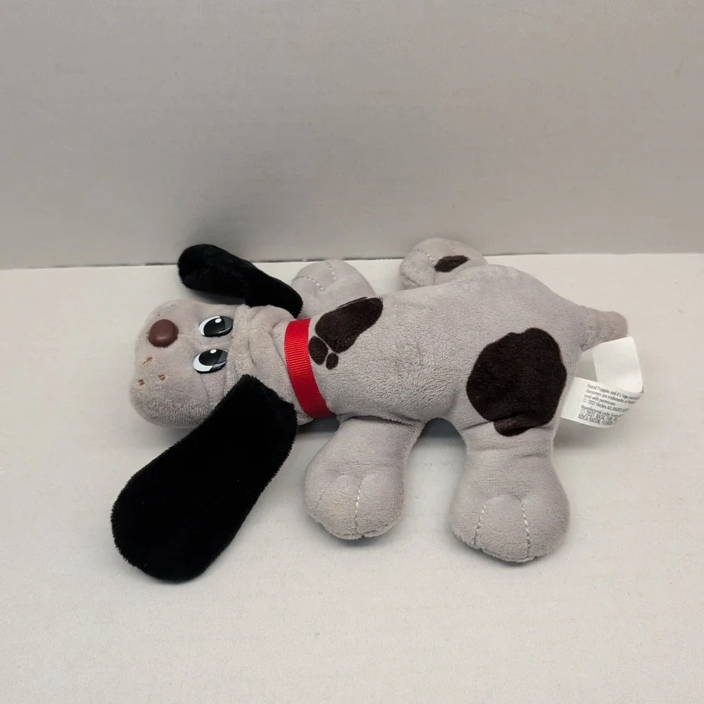 Pound Puppies‎ Plush Gray Puppy Dog Stuffed Toy Hasbro Basic Fun 2021